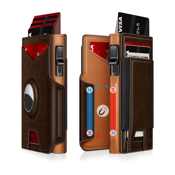 Metal Card Bag Men's RFID Anti-theft Swiping