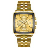 Men's Multi-functional Timing Luminous Waterproof Quartz Watch