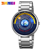 Quartz Watch Trendy Cool Blue Starry Dial