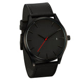Casual Watch High-end Calendar Fashion Business Matte Leather Quartz Watch