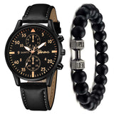 Men's Watch Fashion Quartz Watch Bracelet Set