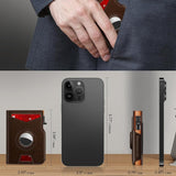 Metal Card Bag Men's RFID Anti-theft Swiping