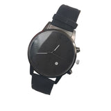 Three Eyes With Calendar Simple Casual Business Men's Quartz Watch Bracelet Suit