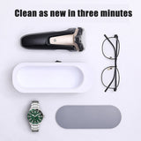Ultrasonic Cleaning Machine  High Frequency Vibration Wash Cleaner Washing Jewelry Glasses Watch Ring Dentures Cleaner