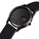 Casual Watch High-end Calendar Fashion Business Matte Leather Quartz Watch