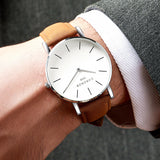 Fashion Casual Men's Ultrathin And Simple Waterproof Wrist Watch