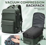 A Comfortable And Durable Backpack With A Vacuum Pump Compression Custom Logo Zipper Seal