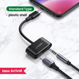 Type C Charging Headphone Adapter 2-In-1 Typc To 3.5 Interface Converter Applicable