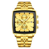 Business Personality Large Dial Square Watch Men