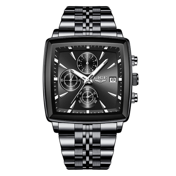 Business Personality Large Dial Square Watch Men