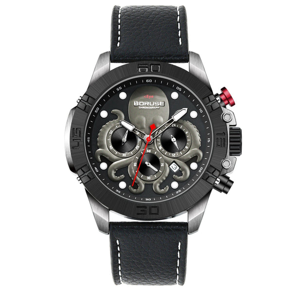 Octopus Waterproof Watch Men's Luminous Quartz Watch