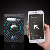 Carbon Fiber Leather Wallet Tracker Men
