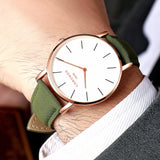 Fashion Casual Men's Ultrathin And Simple Waterproof Wrist Watch