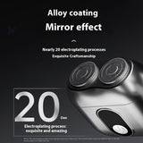 Small Shaver Electric Double Head Travel Portable Shaver