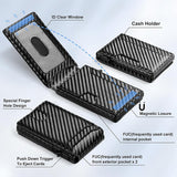 Flip Wallet Men's Card Holder Multifunctional Card Clamp